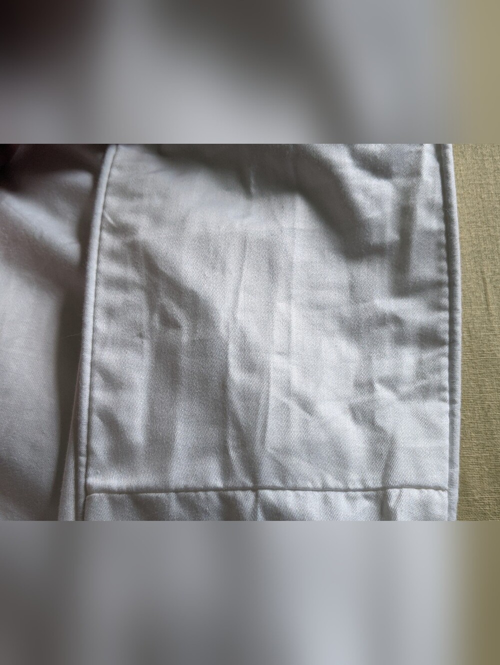 Multi Sized White Mattress Pad/Topper Cover